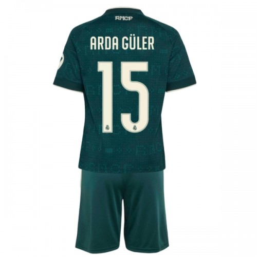 Fußball Trikot Real Madrid Arda Guler 15 Auswärts 2026-27 - Kinder Fußball Trikot Real Madrid Arda Guler 15 Auswärts 2026-27 - Kinder