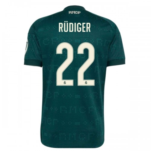 Fußball Trikot Real Madrid Rudiger 22 Auswärts 2026-27 Fußball Trikot Real Madrid Rudiger 22 Auswärts 2026-27