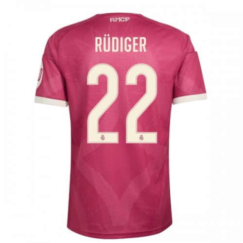 Fußball Trikot Real Madrid Rudiger 22 Ausweich 2026-27 Fußball Trikot Real Madrid Rudiger 22 Ausweich 2026-27