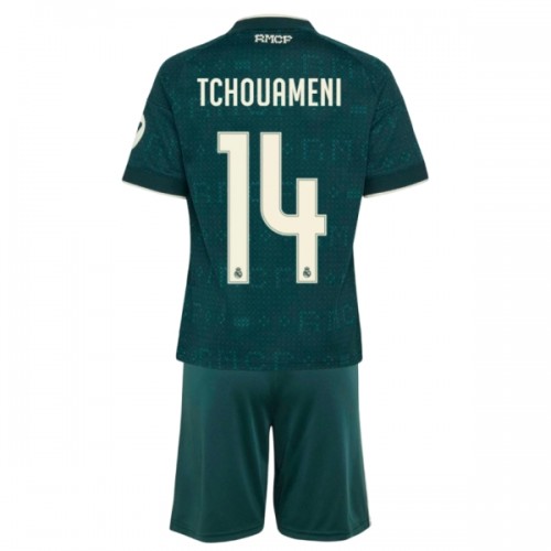 Fußball Trikot Real Madrid Tchouameni 14 Auswärts 2026-27 - Kinder Fußball Trikot Real Madrid Tchouameni 14 Auswärts 2026-27 - Kinder