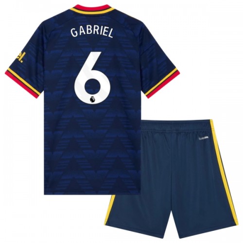 Fußball Trikot Arsenal Gabriel 6 Auswärts 2026-27 - Kinder Fußball Trikot Arsenal Gabriel 6 Auswärts 2026-27 - Kinder