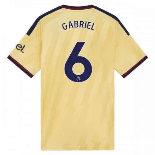 Fußball Trikot Arsenal Gabriel 6 Ausweich 2026-27 Fußball Trikot Arsenal Gabriel 6 Ausweich 2026-27