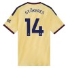 Fußball Trikot Arsenal Gyokeres 14 Ausweich 2026-27 Fußball Trikot Arsenal Gyokeres 14 Ausweich 2026-27