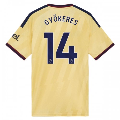 Fußball Trikot Arsenal Gyokeres 14 Ausweich 2026-27 Fußball Trikot Arsenal Gyokeres 14 Ausweich 2026-27
