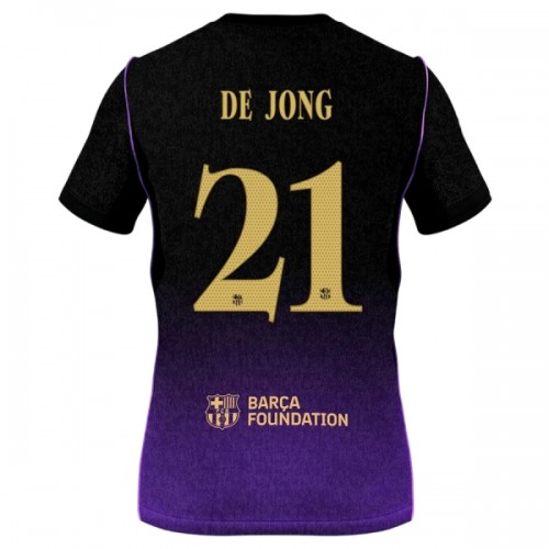 Fußball Trikot FC Barcelona F. De Jong 21 Auswärts 2026-27 Fußball Trikot FC Barcelona F. De Jong 21 Auswärts 2026-27
