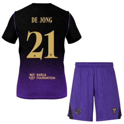 Fußball Trikot FC Barcelona F. De Jong 21 Auswärts 2026-27 - Kinder Fußball Trikot FC Barcelona F. De Jong 21 Auswärts 2026-27 - Kinder