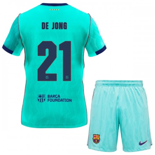 Fußball Trikot FC Barcelona F. De Jong 21 Ausweich 2026-27 - Kinder Fußball Trikot FC Barcelona F. De Jong 21 Ausweich 2026-27 - Kinder