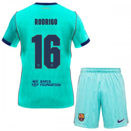 Fußball Trikot FC Barcelona Rodrigo 16 Ausweich 2026-27 - Kinder Fußball Trikot FC Barcelona Rodrigo 16 Ausweich 2026-27 - Kinder