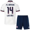 Fußball Trikot FC Bayern München Luis Diaz 14 Auswärts 2026-27 - Kinder Fußball Trikot FC Bayern München Luis Diaz 14 Auswärts 2026-27 - Kinder