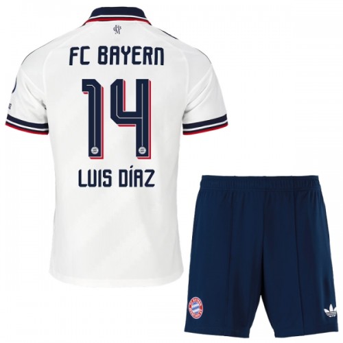 Fußball Trikot FC Bayern München Luis Diaz 14 Auswärts 2026-27 - Kinder Fußball Trikot FC Bayern München Luis Diaz 14 Auswärts 2026-27 - Kinder