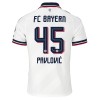Fußball Trikot FC Bayern München Pavlovic 45 Auswärts 2026-27 Fußball Trikot FC Bayern München Pavlovic 45 Auswärts 2026-27