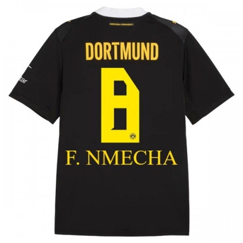Fußball Trikot Borussia Dortmund F. Nmecha 8 Auswärts 2026-27 Fußball Trikot Borussia Dortmund F. Nmecha 8 Auswärts 2026-27
