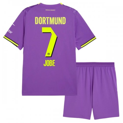 Fußball Trikot Borussia Dortmund Jobe 7 Ausweich 2026-27 - Kinder Fußball Trikot Borussia Dortmund Jobe 7 Ausweich 2026-27 - Kinder