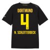 Fußball Trikot Borussia Dortmund N. Schlotterbeck 4 Auswärts 2026-27 Fußball Trikot Borussia Dortmund N. Schlotterbeck 4 Auswärts 2026-27