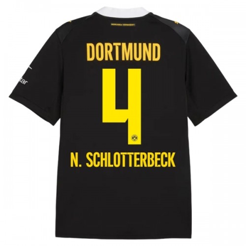 Fußball Trikot Borussia Dortmund N. Schlotterbeck 4 Auswärts 2026-27 Fußball Trikot Borussia Dortmund N. Schlotterbeck 4 Auswärts 2026-27