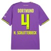 Fußball Trikot Borussia Dortmund N. Schlotterbeck 4 Ausweich 2026-27 Fußball Trikot Borussia Dortmund N. Schlotterbeck 4 Ausweich 2026-27