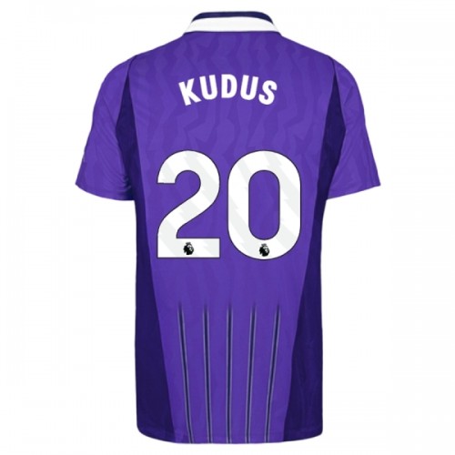 Fußball Trikot Tottenham Hotspur Kudus 20 Ausweich 2026-27 Fußball Trikot Tottenham Hotspur Kudus 20 Ausweich 2026-27