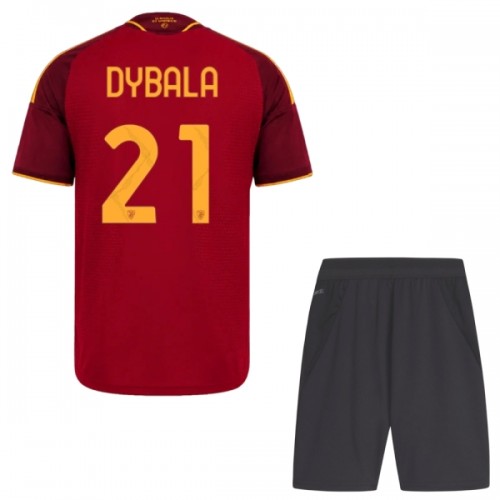 Fußball Trikot AS Rom Dybala 21 Heim 2026-27 - Kinder Fußball Trikot AS Rom Dybala 21 Heim 2026-27 - Kinder