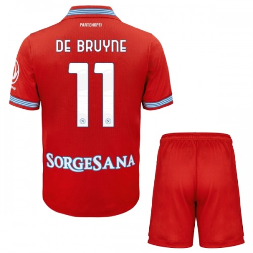 Fußball Trikot SSC Neapel De Bruyne 11 Ausweich 2026-27 - Kinder Fußball Trikot SSC Neapel De Bruyne 11 Ausweich 2026-27 - Kinder