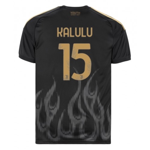 Fußball Trikot Juventus Kalulu 15 Ausweich 2026-27 Fußball Trikot Juventus Kalulu 15 Ausweich 2026-27