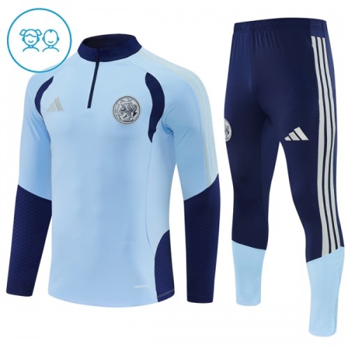 Ajax Amsterdam Training Sweatshirts Quarter-zip 2026-27 Blaue - Kinder Ajax Amsterdam Training Sweatshirts Quarter-zip 2026-27 Blaue - Kinder