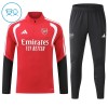 Arsenal Training Sweatshirts Quarter-zip 2026-27 Rote - Kinder
