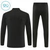 Arsenal Training Sweatshirts Quarter-zip 2026-27 Schwarze - Kinder