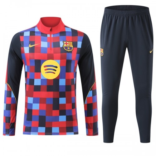 Barcelona Training Sweatshirts Quarter-zip 2026-27 Rote Barcelona Training Sweatshirts Quarter-zip 2026-27 Rote
