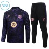 Barcelona Training Sweatshirts Quarter-zip 2026-27 Schwarze - Kinder