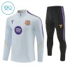 Barcelona Training Sweatshirts Quarter-zip 2026-27 Weiße - Kinder Barcelona Training Sweatshirts Quarter-zip 2026-27 Weiße - Kinder