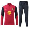 FC Barcelona Training Sweatshirts Quarter-zip 2026-27 Rote FC Barcelona Training Sweatshirts Quarter-zip 2026-27 Rote