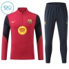 FC Barcelona Training Sweatshirts Quarter-zip 2026-27 Rote - Kinder FC Barcelona Training Sweatshirts Quarter-zip 2026-27 Rote - Kinder