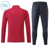 FC Barcelona Training Sweatshirts Quarter-zip 2026-27 Rote - Kinder