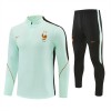 Frankreich Training Sweatshirts Quarter-zip 2026-27 Weiße Frankreich Training Sweatshirts Quarter-zip 2026-27 Weiße