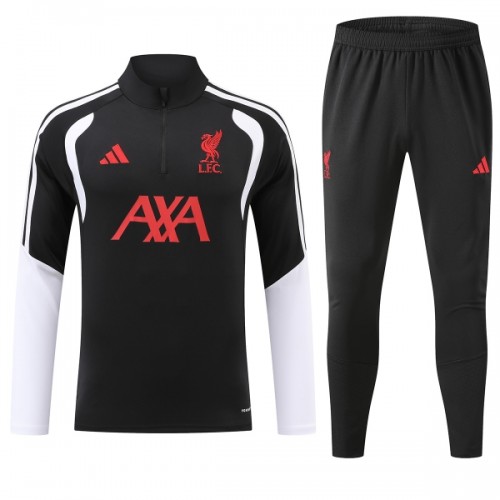 Liverpool Training Sweatshirts Quarter-zip 2026-27 Schwarze Liverpool Training Sweatshirts Quarter-zip 2026-27 Schwarze