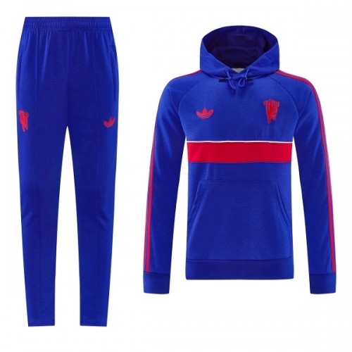 Manchester United Hoodie Training Sweatshirts 2026-27 Blaue Manchester United Hoodie Training Sweatshirts 2026-27 Blaue
