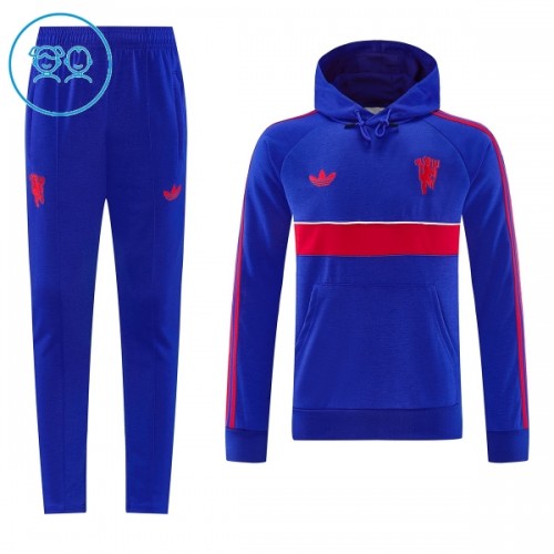 Manchester United Hoodie Training Sweatshirts 2026-27 Blaue - Kinder Manchester United Hoodie Training Sweatshirts 2026-27 Blaue - Kinder