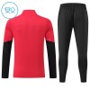 Manchester United Training Sweatshirts Quarter-zip 2026-27 Rote - Kinder