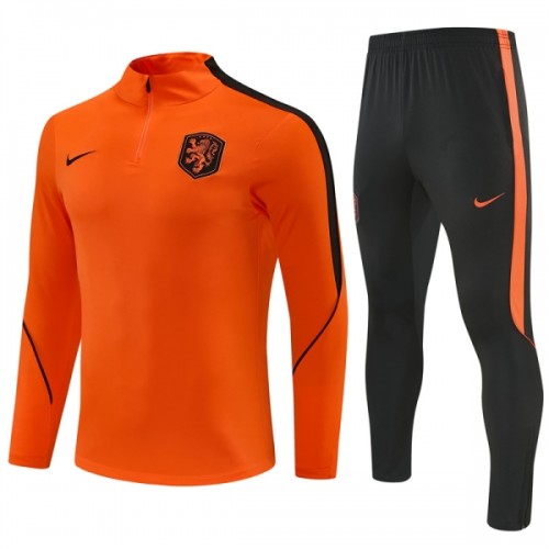Niederlande Orange Version Training Sweatshirts Quarter-zip 2026-27 Niederlande Orange Version Training Sweatshirts Quarter-zip 2026-27