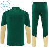Real Madrid Training Sweatshirts Quarter-zip 2026-27 Grüne - Kinder