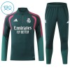 Real Madrid Training Sweatshirts Quarter-zip 2026-27 Grüne - Kinder Real Madrid Training Sweatshirts Quarter-zip 2026-27 Grüne - Kinder