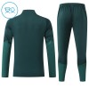 Real Madrid Training Sweatshirts Quarter-zip 2026-27 Grüne - Kinder