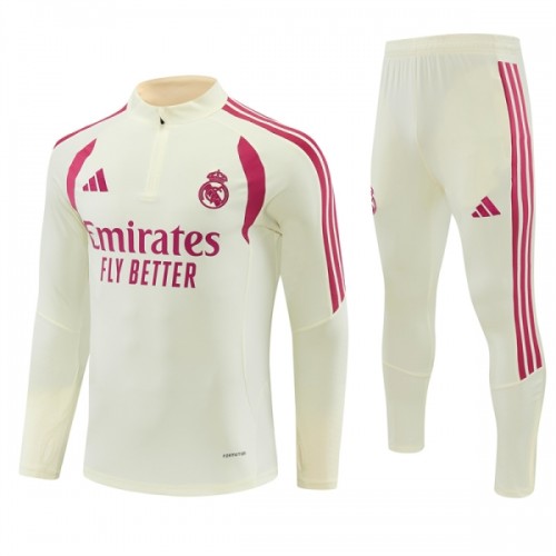 Real Madrid Training Sweatshirts Quarter-zip 2026-27 Weiße Real Madrid Training Sweatshirts Quarter-zip 2026-27 Weiße