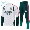 Real Madrid Training Sweatshirts Quarter-zip 2026-27 Weiße - Kinder