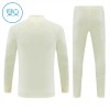 Real Madrid Training Sweatshirts Quarter-zip 2026-27 Weiße - Kinder