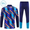 Spanien Training Sweatshirts Quarter-zip 2026-27 Blaue - Kinder
