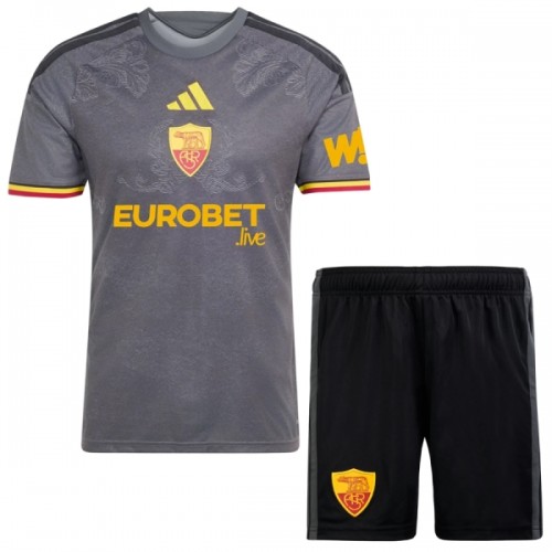 Fußball Trikot AS Rom Ausweich 2026-27 - Kinder Fußball Trikot AS Rom Ausweich 2026-27 - Kinder