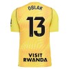 Fußball Trikot Atlético Madrid Oblak 13 Torwart 2026-27 Gelbe Fußball Trikot Atlético Madrid Oblak 13 Torwart 2026-27 Gelbe