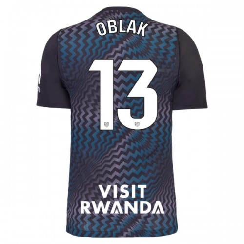 Fußball Trikot Atlético Madrid Oblak 13 Torwart 2026-27 Schwarze Fußball Trikot Atlético Madrid Oblak 13 Torwart 2026-27 Schwarze