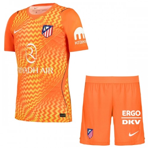 Fußball Trikot Atlético Madrid Orange Version Torwart 2026-27 - Kinder Fußball Trikot Atlético Madrid Orange Version Torwart 2026-27 - Kinder